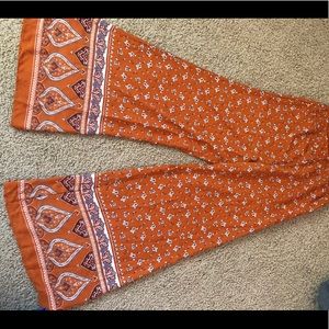 Flowy Patterned Pants